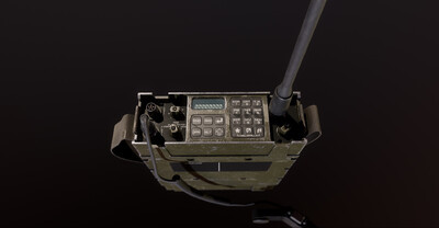 次世代寫實軍用通訊電臺模型 通訊設備的革命性進化